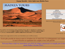 Tablet Screenshot of madiza.com